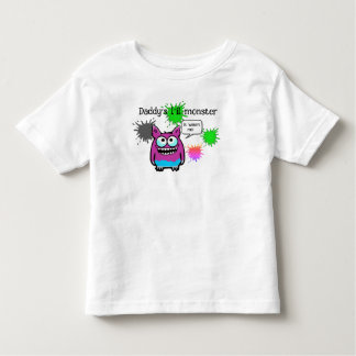 Daddy's l'il-Monster Kleinkind T-shirt