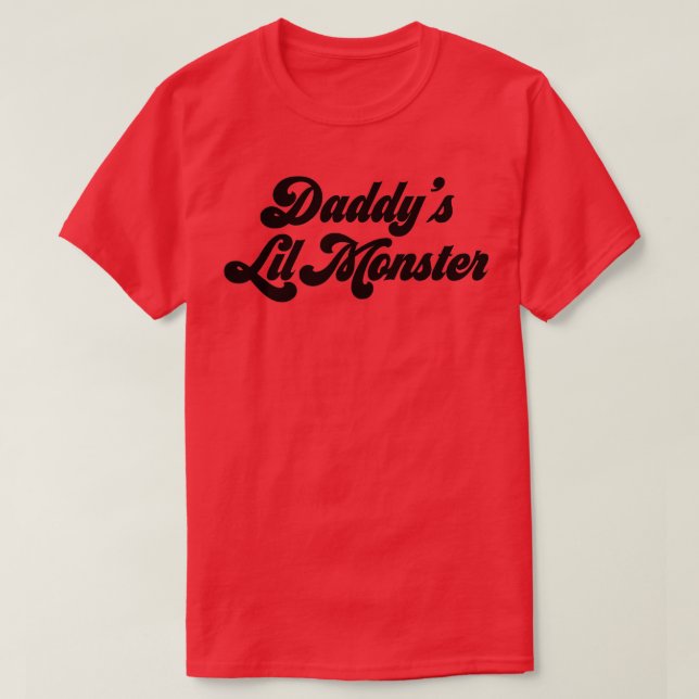 Daddys Lil Monster T-Shirt (Design vorne)