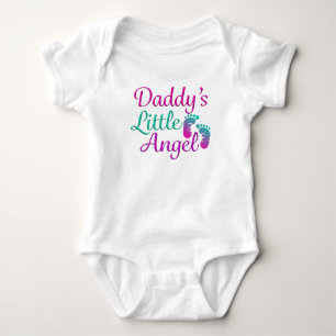 Daddy's Little Angel - Mädchen Baby Strampler