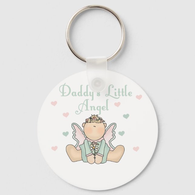 Daddy's Little Angel Schlüsselanhänger (Vorderseite)