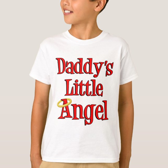 Daddy's Little Angel T-Shirt (Vorderseite)