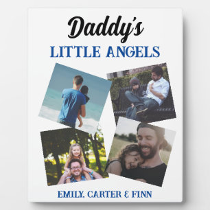Daddy's Little Angels FOTO Fotoplatte