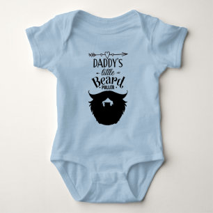  Daddy's Little Beard Puller Shirt Blue 