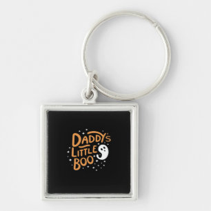 Daddys Little Boo Frohes Halloween Schlüsselanhänger