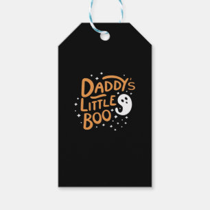 Daddy's Little Boo, Happy Halloween Geschenkanhänger