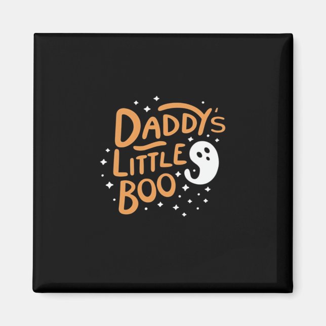 Daddy's Little Boo, Happy Halloween Magnet (Vorne)