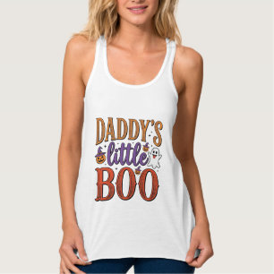 Daddys Little Boo Vintage Halloween Tank Top