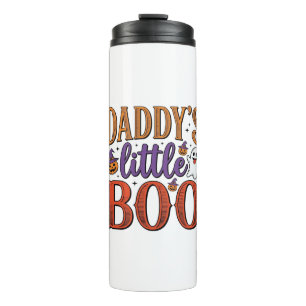 Daddys Little Boo Vintage Halloween Thermosbecher