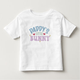 Daddy's Little Bunny Kleinkind T-shirt
