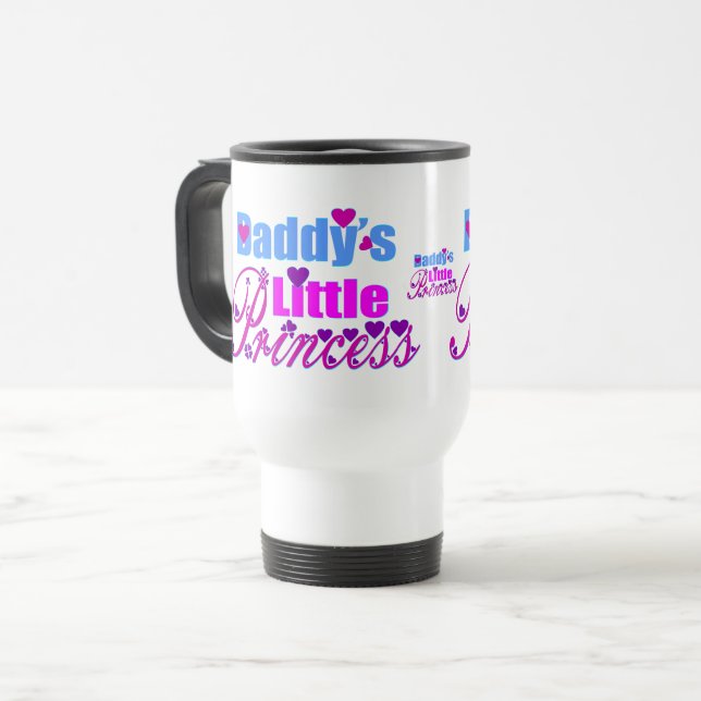 ✔ Daddy's Little Fabulous Reisebecher (Vorderseite Links)