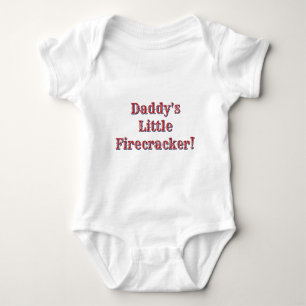 Daddys Little Firecracker! USA 250 Feuerwerk Baby Strampler