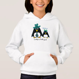 Daddy's Little Girl Individuelle Name Christmas Ho Hoodie