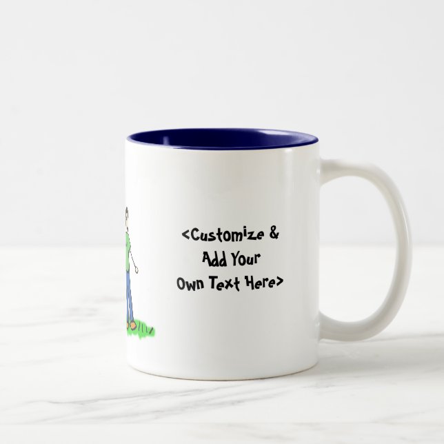 Daddy's Little Girl Tasse (Brünett) (Rechts)