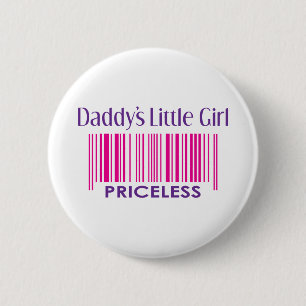 Daddy's Little Girl: Unbezahlbar Button
