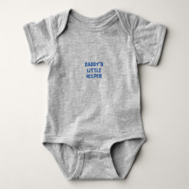 Daddy's Little Helper Baby Strampler