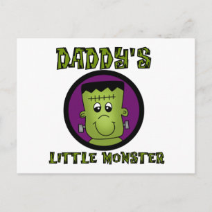 Daddy's Little Monster T - Shirt und Geschenke Postkarte
