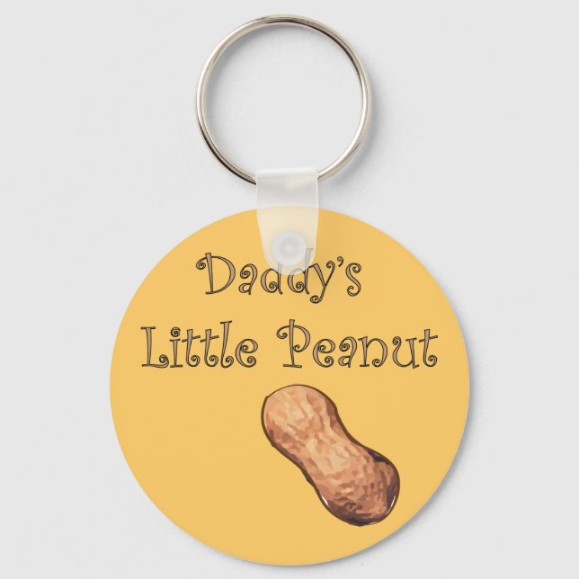 Daddy's Little Peanut Schlüsselanhänger (Vorderseite)