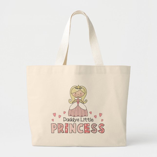 Daddys Little Princess Tasche oder Windelbeutel (Vorne)