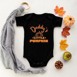 Daddy's Little Pumpkin | Fall Baby Bodysuit Baby Strampler