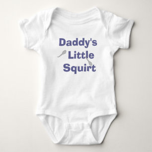 Daddy's Little Squirt - Junge Baby Strampler