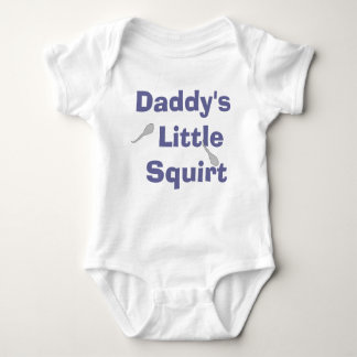 Daddy's Little Squirt - Junge Baby Strampler