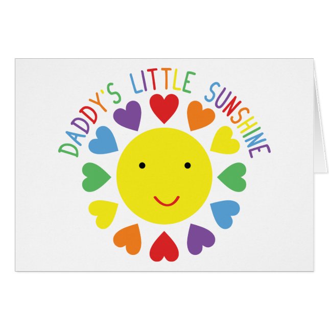 Daddy's Little Sunshine (Vorderseite (Horizontal))