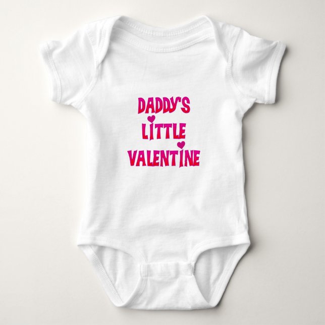 Daddy's Little Valentine Tshirts and Gifts (Vorderseite)