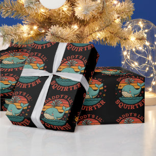 Daddys Little Whale Geschenkpapier