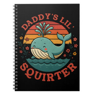 Daddys Little Whale Notizblock