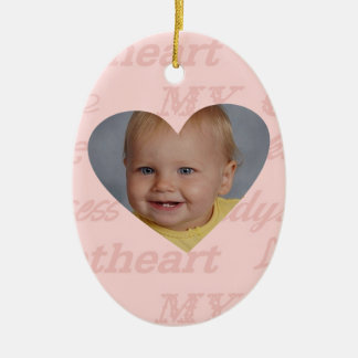 Daddys Mädchen Babys erstes Weihnachten Keramikornament