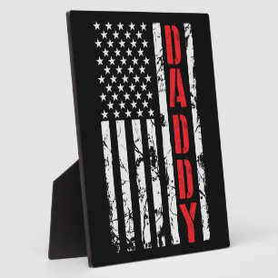 Daddys Patriot Pride Fotoplatte