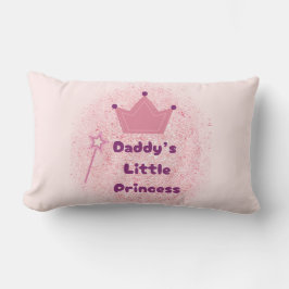 Daddy's Princess Throw Kissen