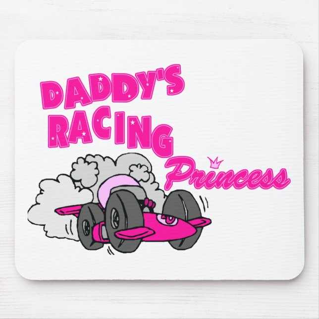Daddy's Racing Princess Mousepad (Vorne)