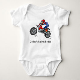 Daddy's Riding Buddy Baby Bodysuit Baby Strampler