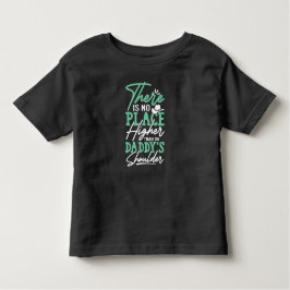Daddy's Shoulder - Safe & Loved Kleinkind T-shirt