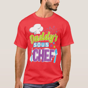 Daddys Sous Koch Kids Kochen T-Shirt