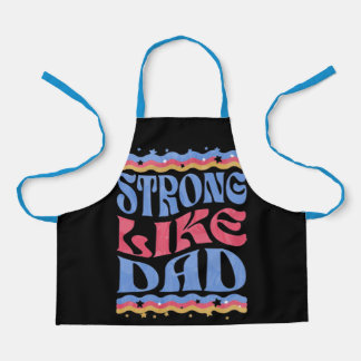 Daddys Stärke, stark wie Vater Schürze