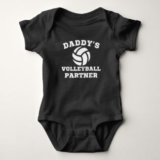 Daddy's Volleyball Partner Baby Geschenk  Strampler