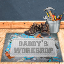 Daddy's Workshop Mancave Industrial Tools for Vate