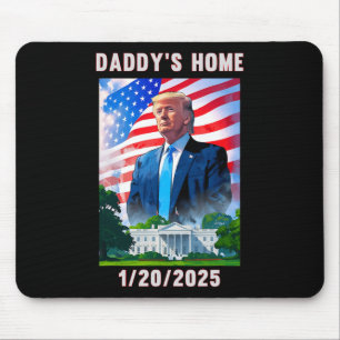 Daddys Zuhause Donald Trump 2024 Mousepad
