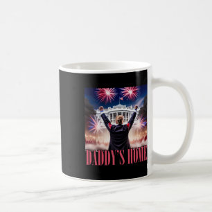 Daddys Zuhause Trump 2024 macht den 4. Juli zu ein Kaffeetasse