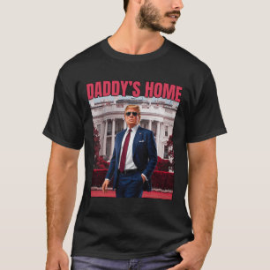 Daddys Zuhause Trump gibt 45 47 Funny Trump 2024 z T-Shirt