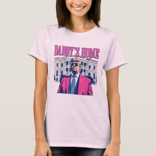Daddys Zuhause Trump Pink 2024 bringt Amerika zurü T-Shirt