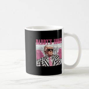 Daddys Zuhause Trump Pink 2024 Kaffeetasse