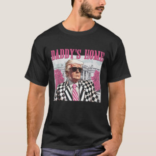 Daddys Zuhause Trump Pink 2024 T-Shirt