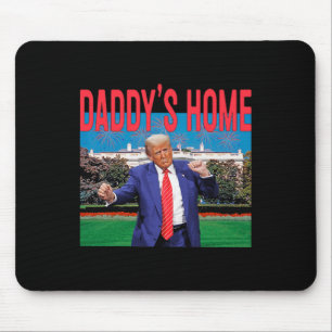 Daddys Zuhause Trump Pink Trump 2024: Amerika Ck Mousepad