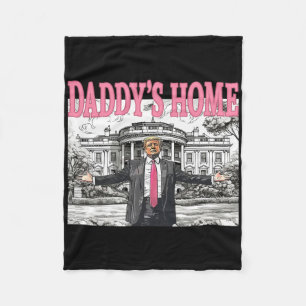 Daddys Zuhause Trump Shirt Women Men Kids Trump Me Fleecedecke