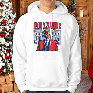Daddys Zuhause Trump   Trump im Weißen Haus Hoodie