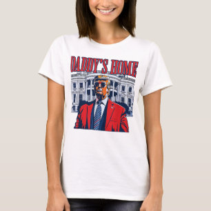 Daddys Zuhause Trump Trump im Weißen Haus T-Shirt