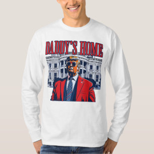 Daddys Zuhause Trump Trump im Weißen Haus T-Shirt